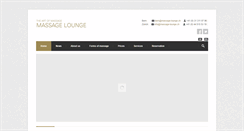 Desktop Screenshot of massage-lounge.ch